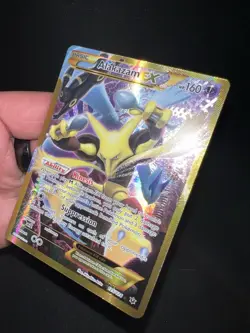 Alakazam EX Fates Collide 125/124 Full Art Holo Secret Rare Pokemon TCG NM - Image 5