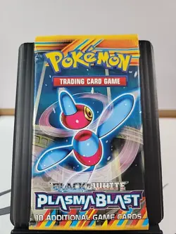 POKEMON PLASMA BLAST (PORYGON Z) BLACK & WHITE BOOSTER PACK - 10 CARDS - Image 1