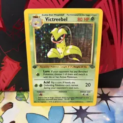Pokemon TCG Victreebel Jungle 14/64 Holo Unlimited Holo Rare 1st Edition - Image 1