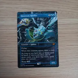 🔥 MTG - Quantum Riddler - BORDERLESS Edge of Eternities Mythic EOE #305 M/NM 🔥 - Image 1