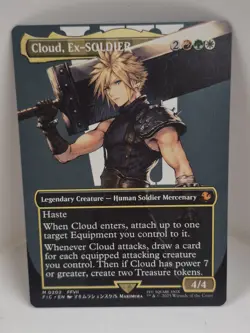 Cloud, Ex-SOLDIER (Borderless) Commander: Final Fantasy Regular NM - Image 1