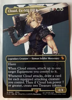 Cloud, Ex-SOLDIER (Borderless) Commander: Final Fantasy Regular - Image 1