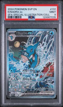 Kingdra ex 131 Sv: Scarlet & Violet Promo Cards Holo Mint PSA 9 - Image 1