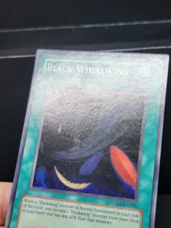 Yugioh - Black Whirlwind TU01-EN005 Super Rare NM (B) - Image 3