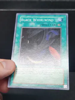 Yugioh - Black Whirlwind TU01-EN005 Super Rare NM (B) - Image 4