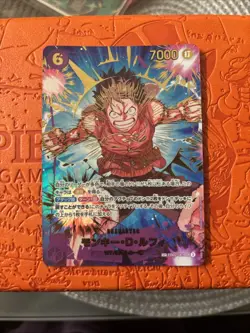 One Piece Monkey.D.Luffy SP PRB02 JP The Best Vol.2 EB02-061 - Image 1