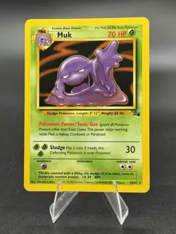 Muk - 28/62 - Fossil Unlimited 1999 - WOTC - Non Holo - NM/LP - Pokemon TCG - Image 1