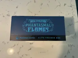 Pokemon Center Mega Evolution Phantasmal Flames Elite Trainer Box ETB New/sealed - Image 3