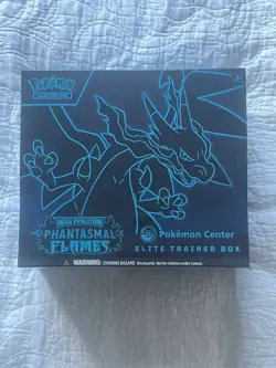 Mega Evolution Phantasmal Flames Elite Trainer Box Pokemon Center Etb Sealed New - Image 1