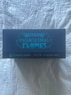 Mega Evolution Phantasmal Flames Elite Trainer Box Pokemon Center Etb Sealed New - Image 4