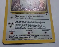 Clefairy - 6/130 - Pokemon Base Set 2 Holo Rare Card WOTC MP - Image 2