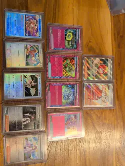 Prismatic Evolutions Trainer Ace Spec and Pokeball Lot. 11 Cards Total NM - Image 1