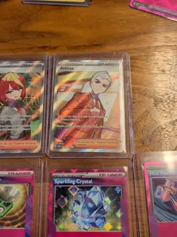 Prismatic Evolutions Trainer Ace Spec and Pokeball Lot. 11 Cards Total NM - Image 2