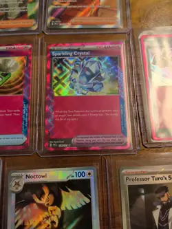 Prismatic Evolutions Trainer Ace Spec and Pokeball Lot. 11 Cards Total NM - Image 4