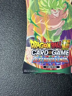 Dragon Ball Super Card Game Destroyer Kings Booster Pack B06 Sealed - Image 3