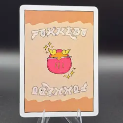 Magikarp 27/63 - Pokkedo V3 Derpy Pokemon - Custom Fan Art/Non-TCG Card - Image 2