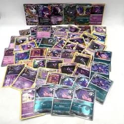Gengar Haunter & Gastly Pokemon TCG Card Collection Lot - Image 1