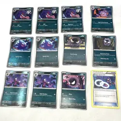 Gengar Haunter & Gastly Pokemon TCG Card Collection Lot - Image 2