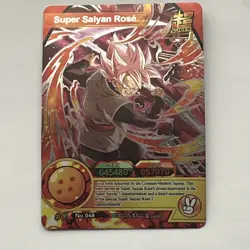 Super Saiyan Rose - Dragon Ball Super Trading Card No.048 Holo Foil 🎆 - Image 1