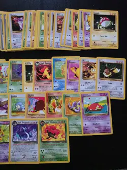 Pokemon Team Rocket 100 Card Bulk Lot LP-MP Common Uncommon WOTC Vintage - Image 2