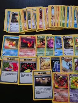 Pokemon Team Rocket 100 Card Bulk Lot LP-MP Common Uncommon WOTC Vintage - Image 4