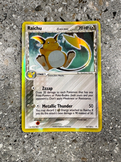 Pokemon TCG Cards Raichu 15/110 Holon Phantoms Holo Rare - Image 1