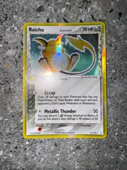 Pokemon TCG Cards Raichu 15/110 Holon Phantoms Holo Rare - Image 3