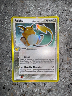 Pokemon TCG Cards Raichu 15/110 Holon Phantoms Holo Rare - Image 4