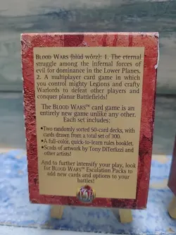 Blood Wars Two 50 Card Starter Packs 1995 TSR Card Game with Box CCG - Image 3