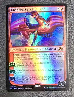 Chandra, Spark Hunter FOIL Aetherdrift Magic MTG NM Card - Image 1