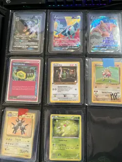 Pokemon TCG Big Binder Collection Mixed Card Lot Of Cards Includes Binder - Image 1