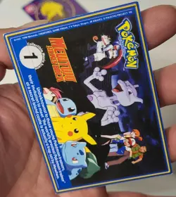 Vintage Rare 1999 Drowzee PokeTrivia Mewtwo Strikes Back Movie BK Pokemon Card - Image 3