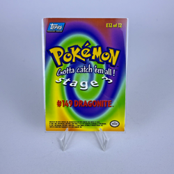 Pokemon Topps TV Animation Edition Dragonite Card E12 Of E12 LP - Image 2