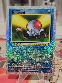 Tentacool 96/110 Legendary Collection Reverse Holo Pokemon TCG Card LP - Image 2