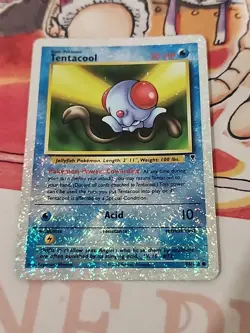 Tentacool 96/110 Legendary Collection Reverse Holo Pokemon TCG Card LP - Image 3