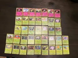 Pokemon- TCG Trading Cards Lot fairy and grass type 636996769739 - Image 1