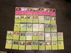Pokemon- TCG Trading Cards Lot fairy and grass type 636996769739 - Image 2
