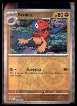 Pokemon Archen White Flare WHT 050/086 Reverse Holo 4 Card Lot - Image 1