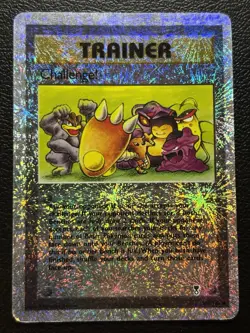 Challenge! 106/110 Legendary Collection 2002 Reverse Holo Pokemon Card TCG MP - Image 1