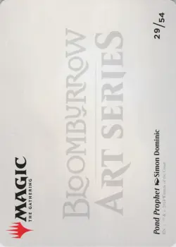 Pond Prophet Art Card S Art Series: Bloomburrow 29 NM Normal MTG - Image 2