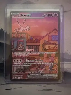 Mew EX SVP 053 Pokemon TCG Scarlet & Violet 151 Sealed Promo Card - Image 1