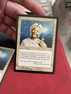 2 Enlightened Tutor Mirage Regular Cards MTG Vintage Magic the Gathering 1996 - Image 5