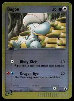 Pokemon Card - Bagon Dragon 50/97 Promo Reverse Holo - Image 1