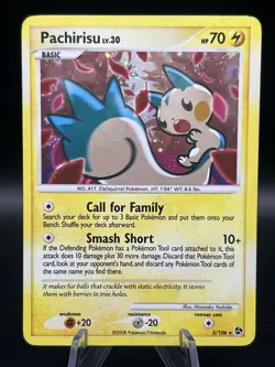 Pokemon Pachirisu TCG Great Encounters Holo Card 5/106 Rare - Image 1
