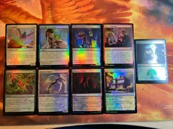 MTG 9 x Foil Card Lot Marvel's Spider-Man Near-Mint!! - Image 1