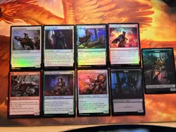 MTG 9 x Foil (7 x Cards 2 x Double-Sided Token) Innistrad Remastered Near-Mint!! - Image 1