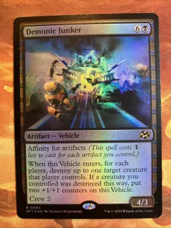 MTG 7 x Foil Card Lot (1 x Rare, 6 x Uncommon) Aetherdrift Near-Mint!! - Image 2