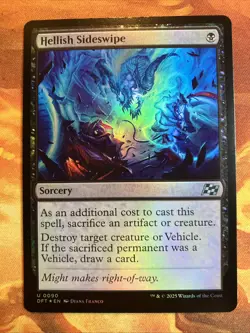 MTG 7 x Foil Card Lot (1 x Rare, 6 x Uncommon) Aetherdrift Near-Mint!! - Image 5