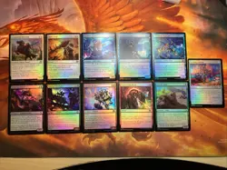 MTG 11 x Foil Common Card Lot Aetherdrift Near-Mint!! - Image 1