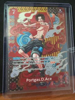 Portgas.D.Ace (SP) OP02-013 Two Legends alternative art - Image 2